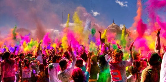 Why Organic Colours for Puja and Rangoli?