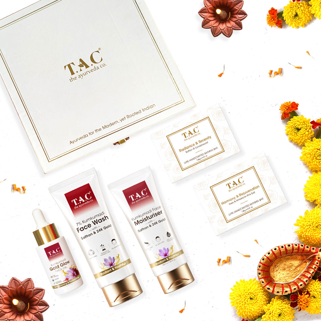 TAC Essentials Gift Box: A Treasure of Ayurveda for Radiant Skin