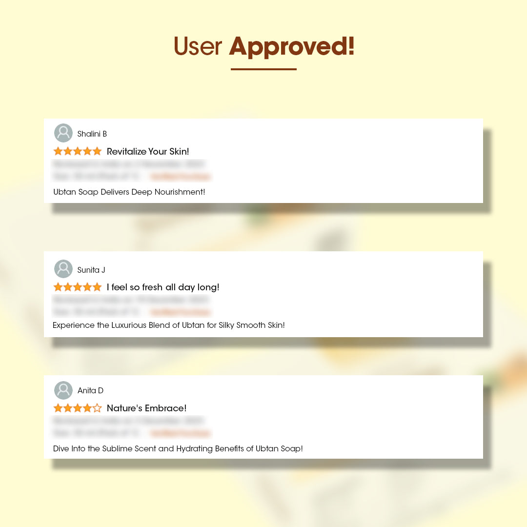 Ubtan Soap (Pack of 3)