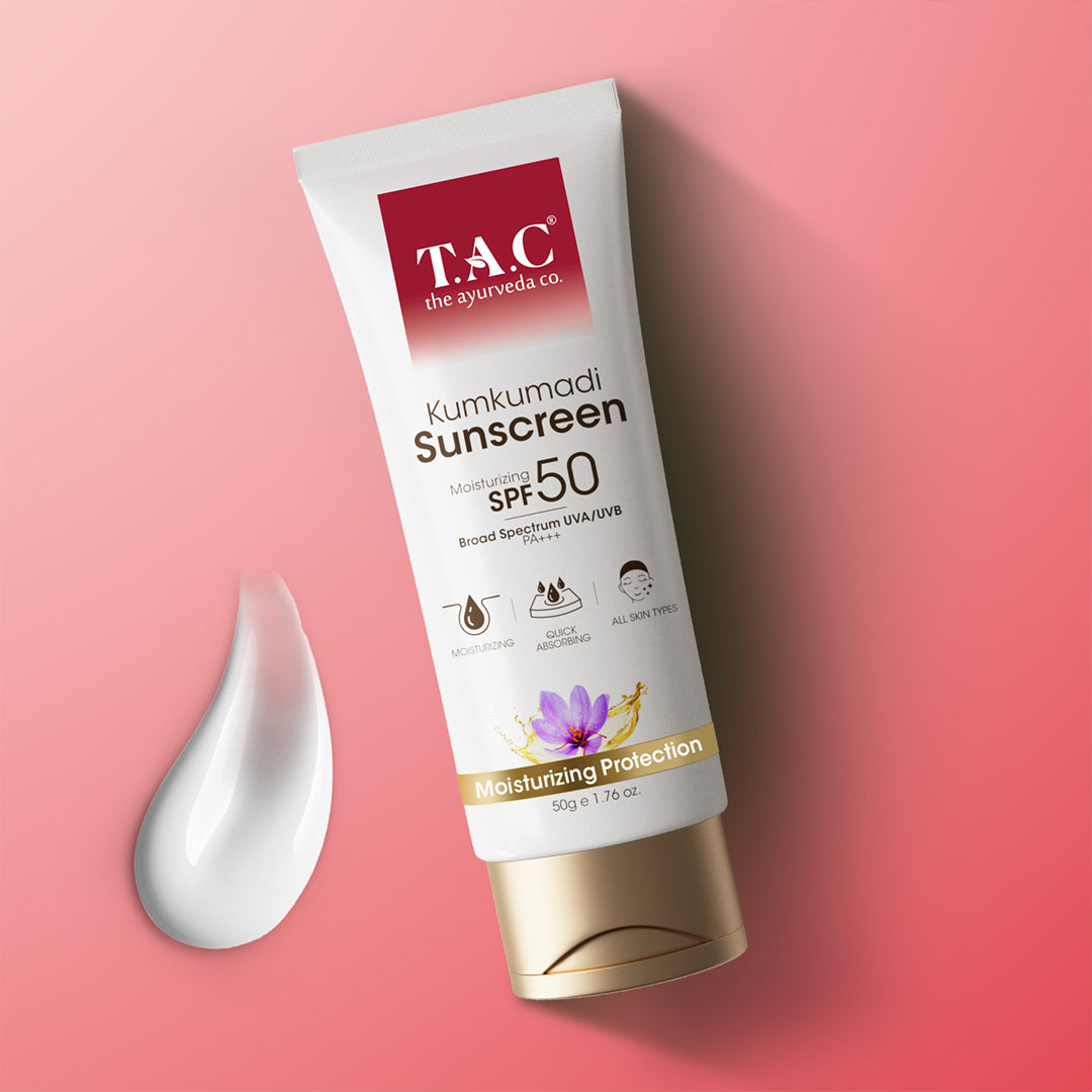 Kumkumadi Sunscreen SPF 50
Kumkumadi Sunscreen SPF 50