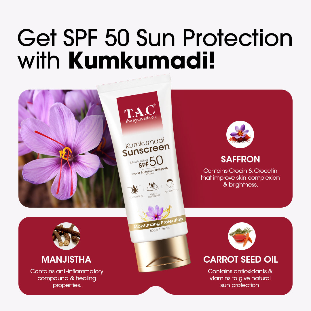 Kumkumadi Sunscreen SPF 50