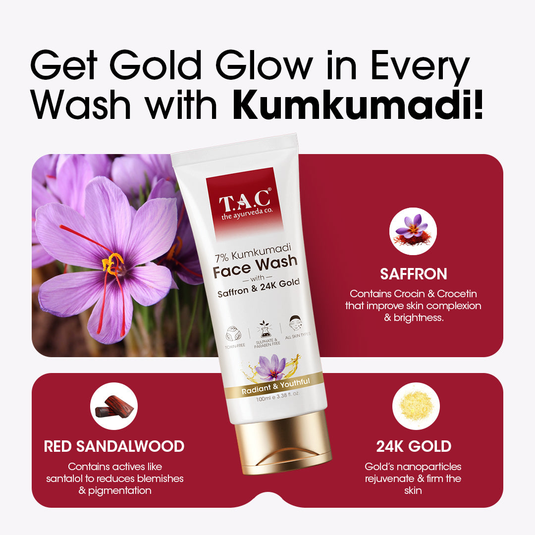 Kumkumadi Face Wash, 50ml