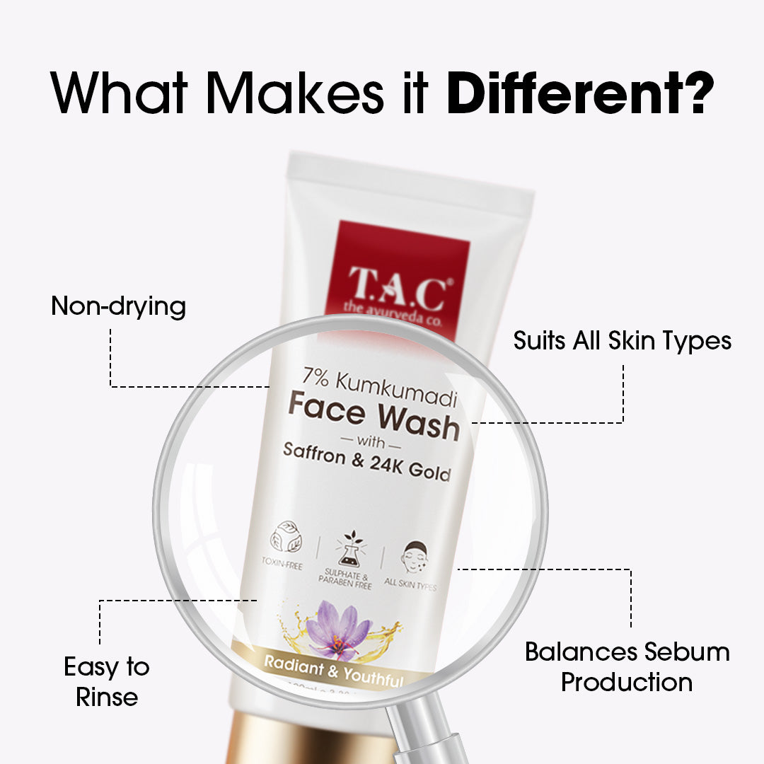 Kumkumadi Face Wash, 50ml