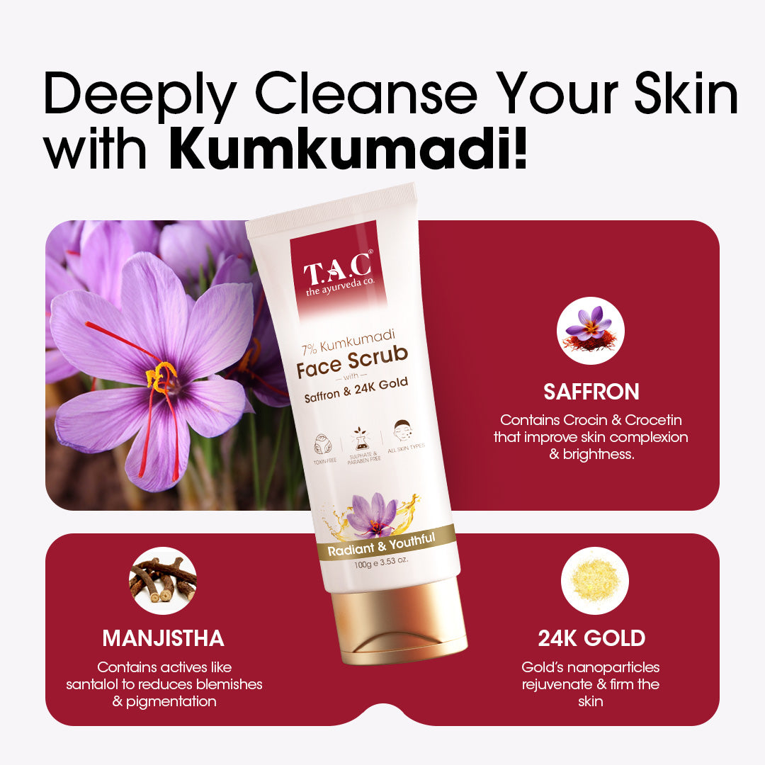 Kumkumadi Face Scrub