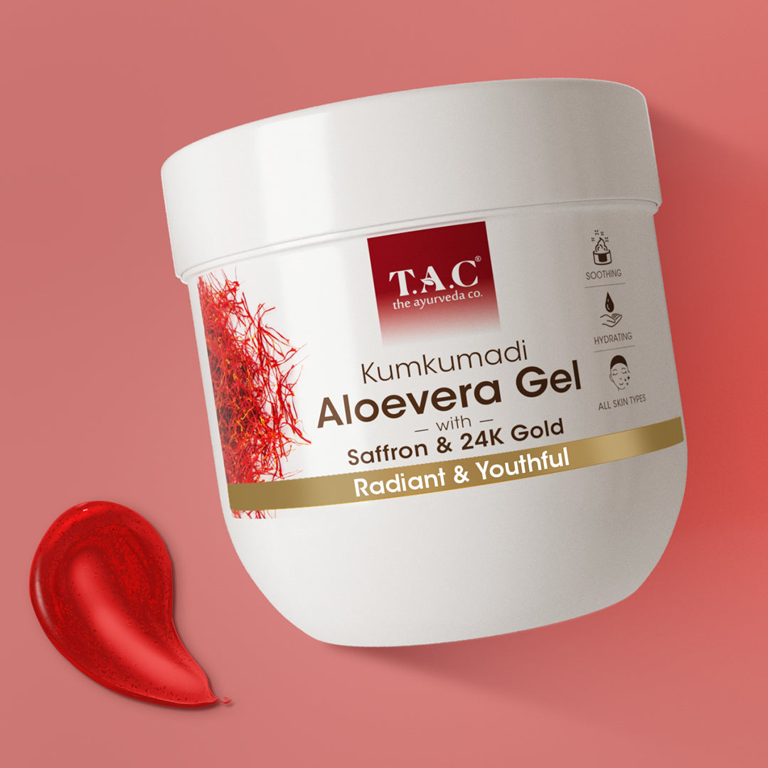 Kumkumadi Aloevera Gel
Kumkumadi Aloevera Gel