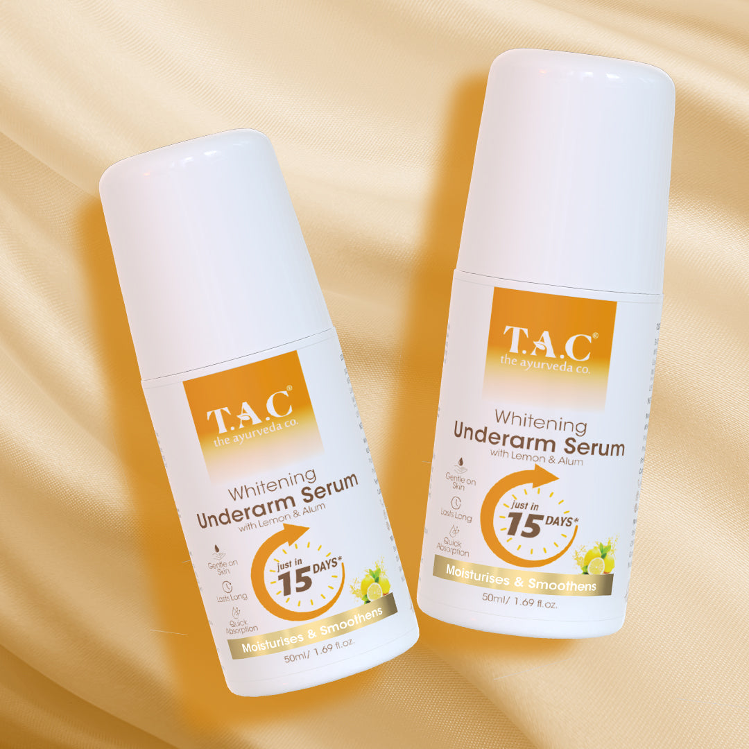 Buy TAC Ayurvedic Whitening Underarm Roll On Serum Pack of 2 Online