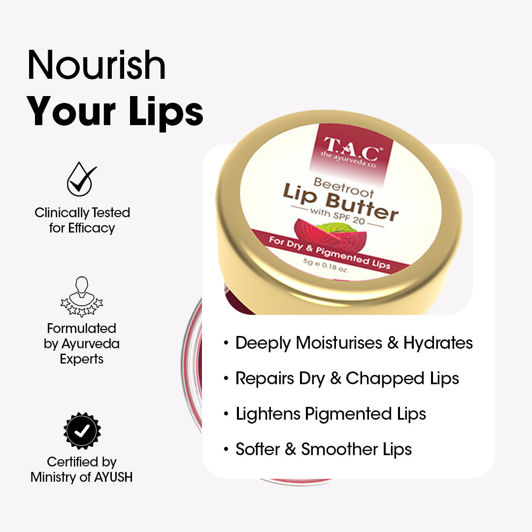 Beetroot Lip Balm with SPF 20