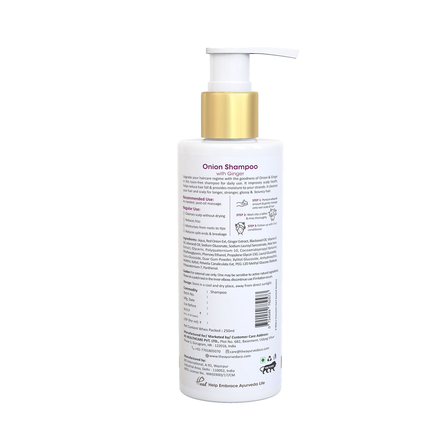 Onion Hair Shampoo
