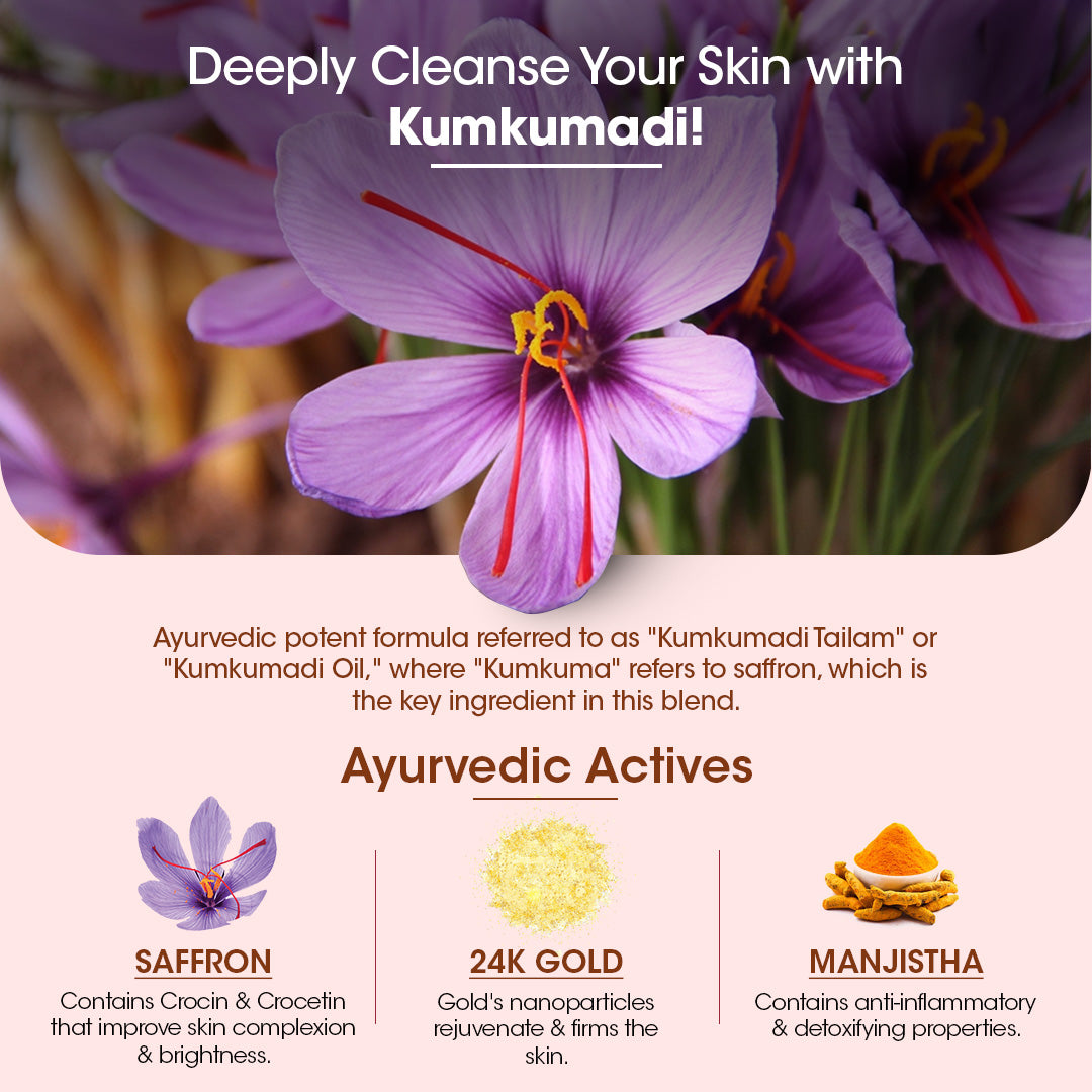 Kumkumadi Face Scrub 10gm