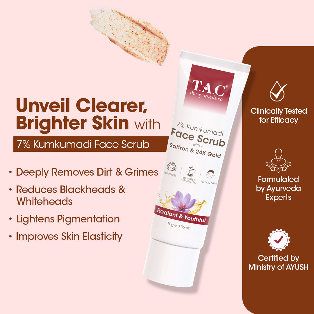 Kumkumadi Face Scrub 10gm