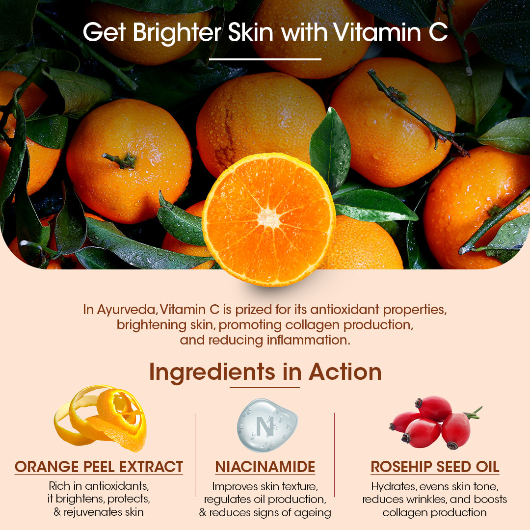 Vitamin C Face Wash with Orange & Rosehip, 50ml