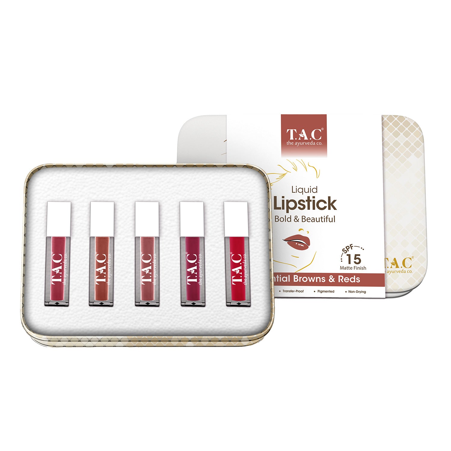 Liquid Lipsticks- Bold & Beautiful (Essential Browns & Reds)
Liquid Lipsticks- Bold & Beautiful (Essential Browns & Reds)