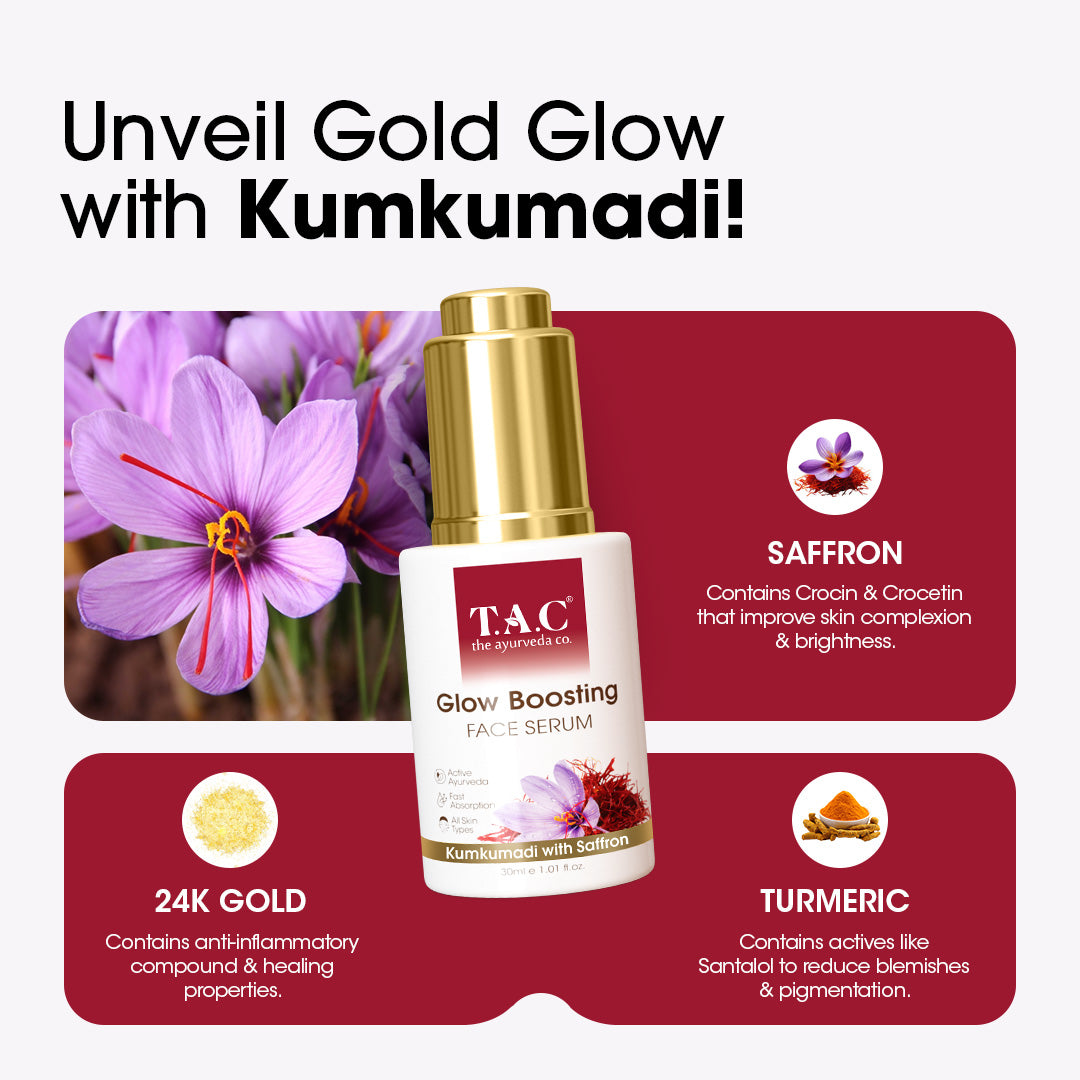 Kumkumadi Glow Boosting Face Serum