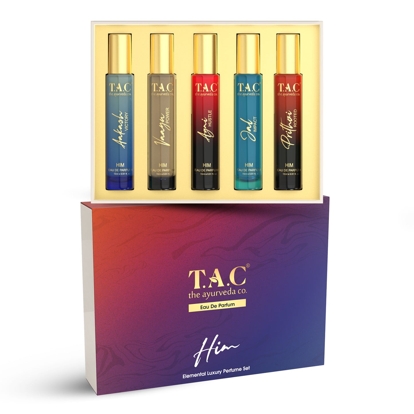 Ayurvedic HIM - Elemental Luxury Perfume Set