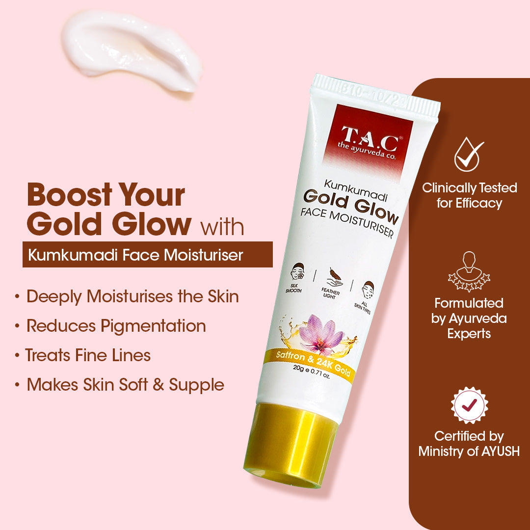 Kumkumadi Face Moisturiser 20g (Pack of 2)
