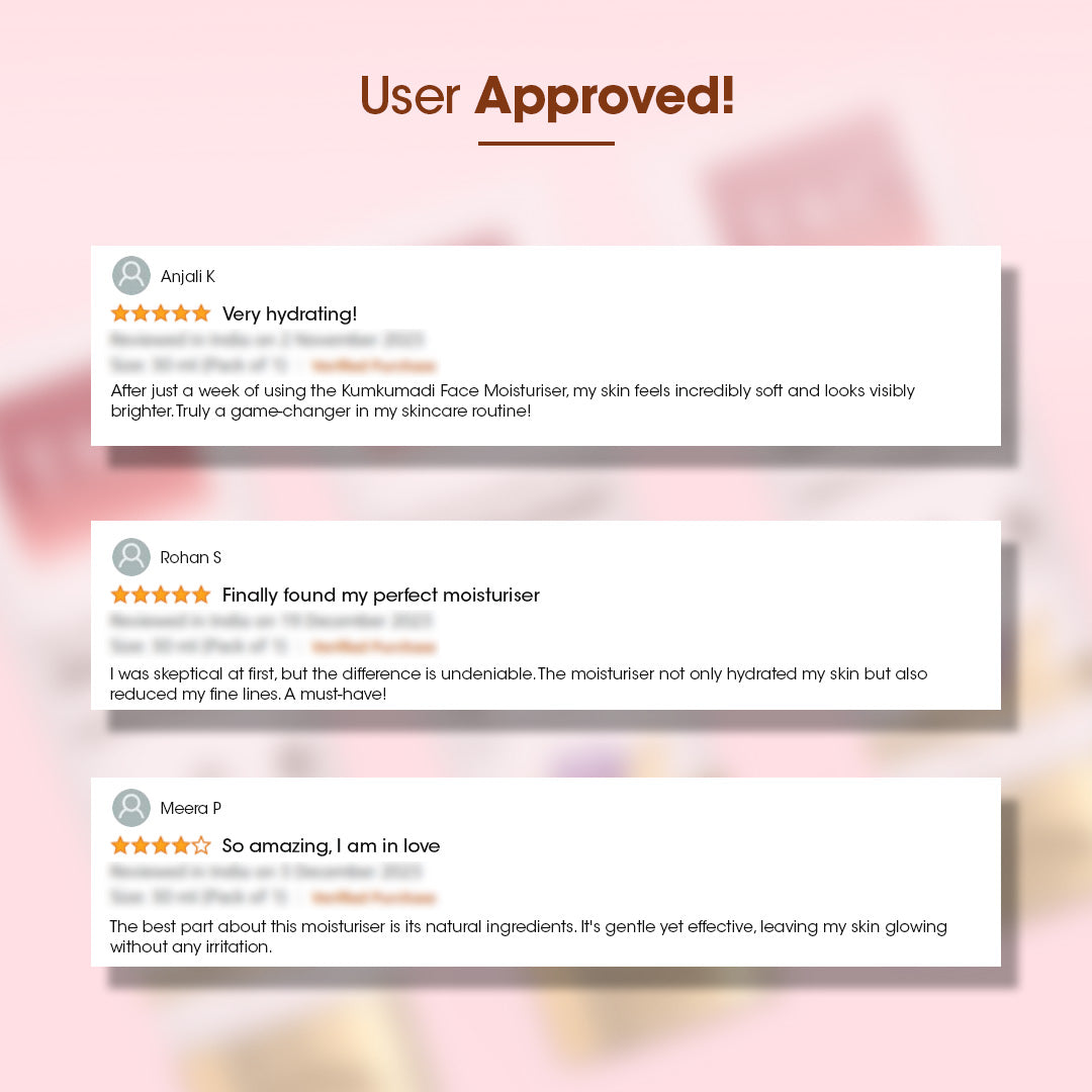 Kumkumadi Face Moisturiser 20g (Pack of 2)