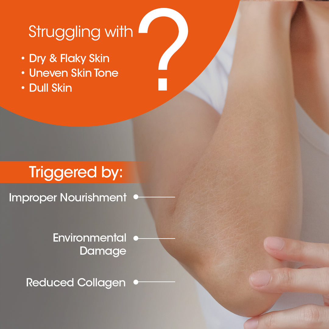 Combo of Vitamin C Brightening Body Lotion and Kumkumadi Face Moisturiser