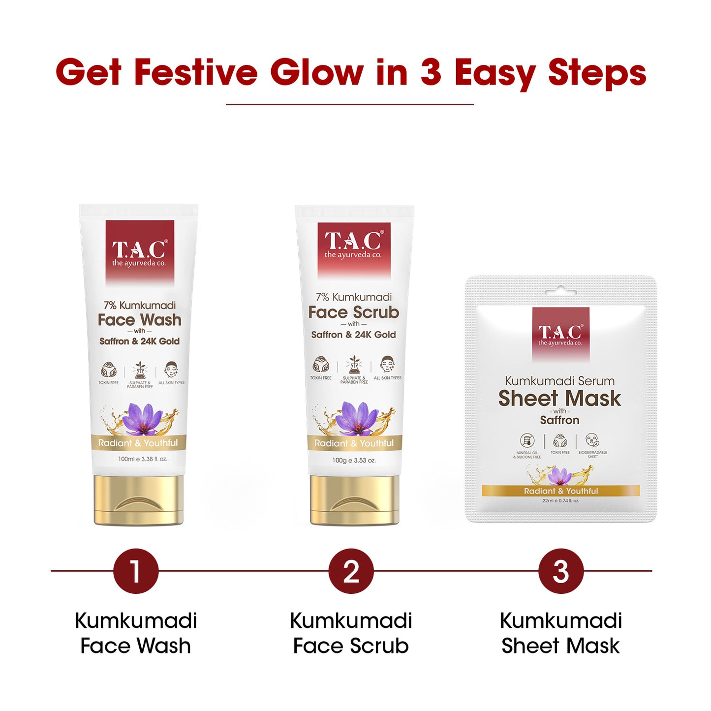 Kumkumadi Festive Glow Kit