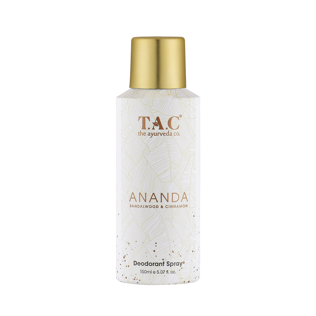 Ananda Sandalwood & Cinnamon Deodorant Spray
Ananda Sandalwood & Cinnamon Deodorant Spray