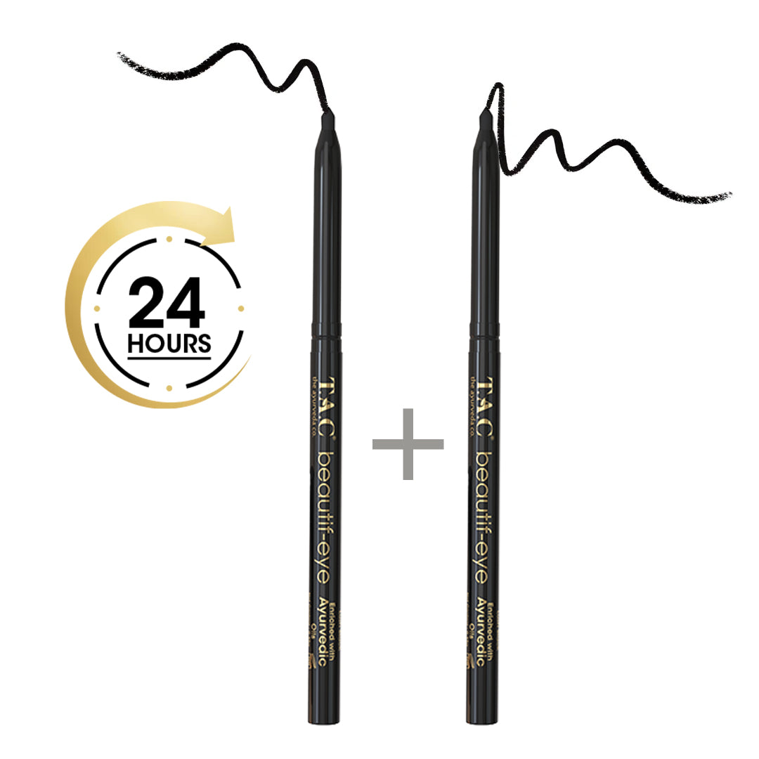 Beautif-Eye Ayurvedic Black Kajal (Pack of 2)
Beautif-Eye Ayurvedic Black Kajal (Pack of 2)