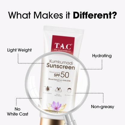 Kumkumadi Sunscreen SPF 50