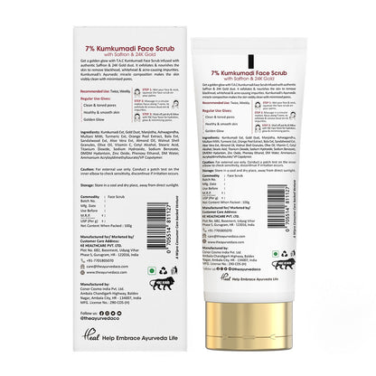 Kumkumadi Face Scrub