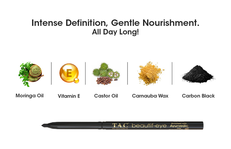 Buy Waterproof Ayurvedic Eye Kajal Pencil Online at T.A.C