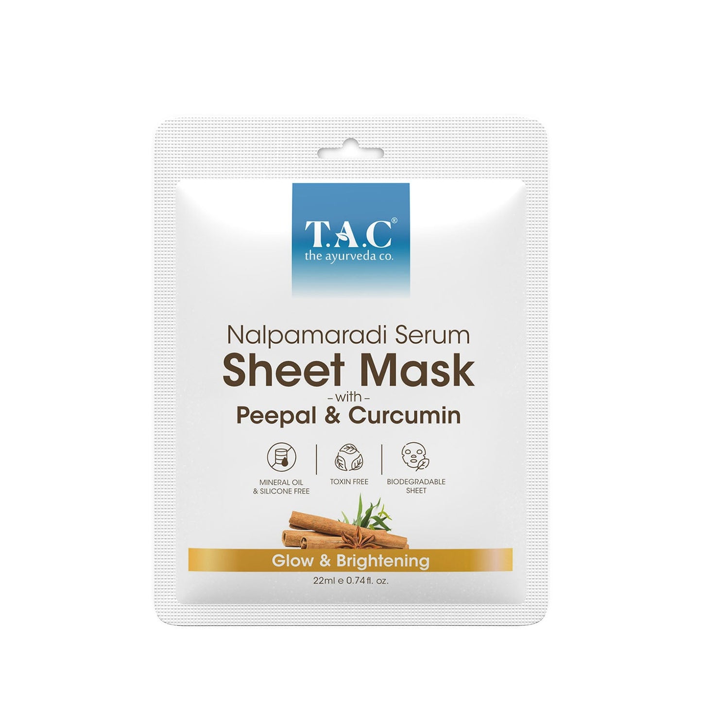 Ayurvedic Nalpamaradi Serum Sheet Mask (Pack of 1)