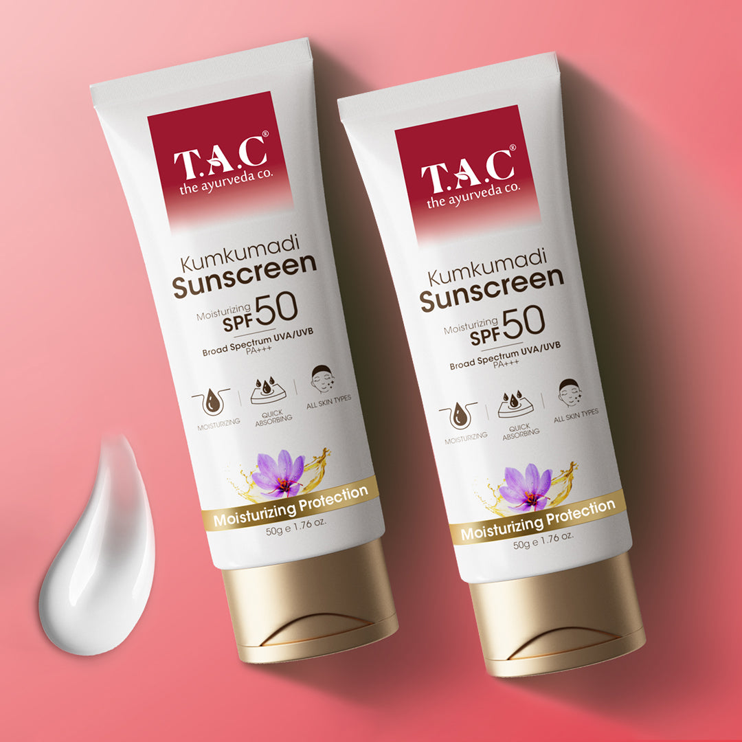 

Kumkumadi Sunscreen With SPF 50 (Pack of 2)