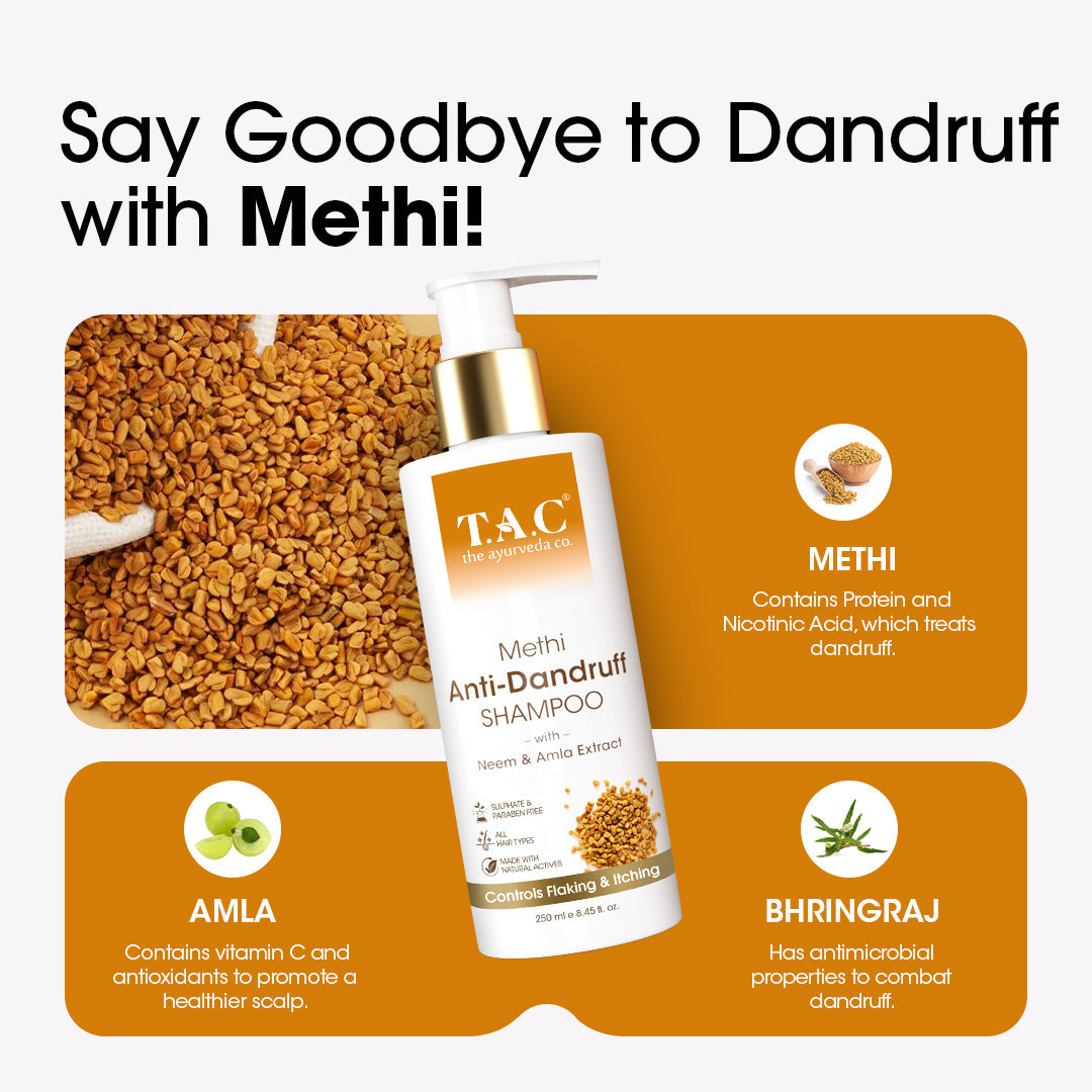 Methi Anti-Dandruff Hair Shampoo