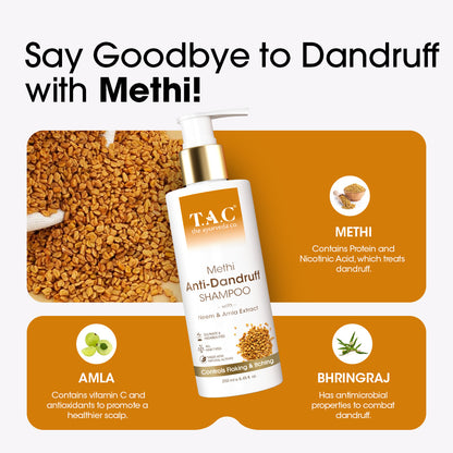 Methi Anti-Dandruff Hair Shampoo