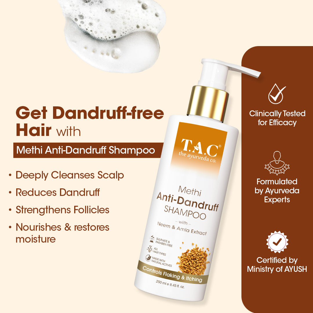 Methi Anti-Dandruff Hair Shampoo