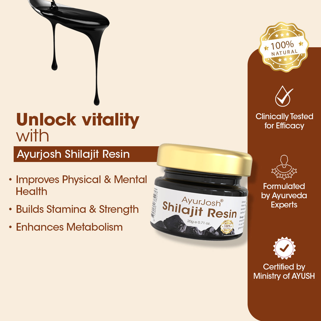 AyurJosh Shilajit Resin