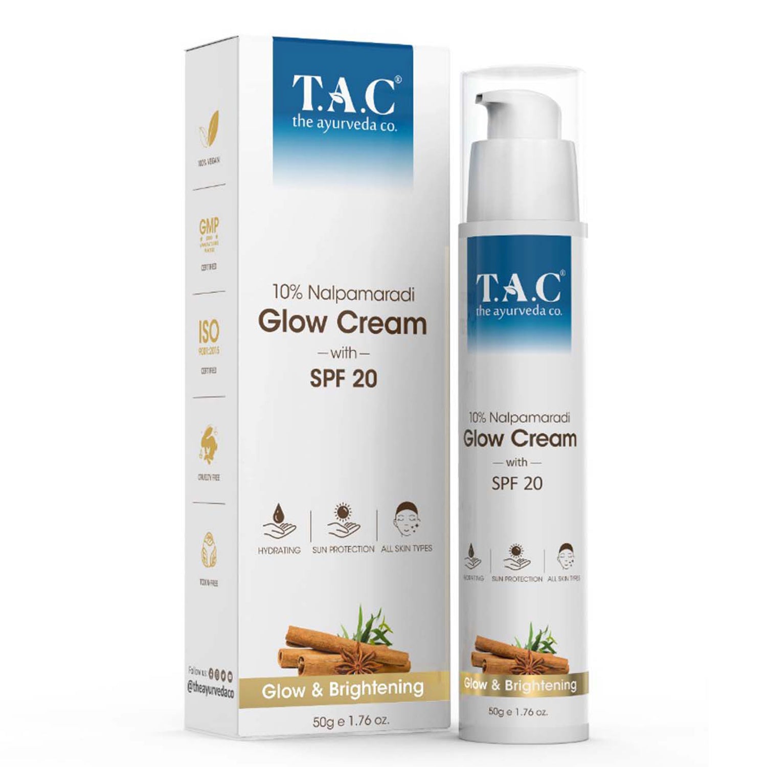 Buy TAC Ayurvedic Nalpamaradi Glow Cream Online