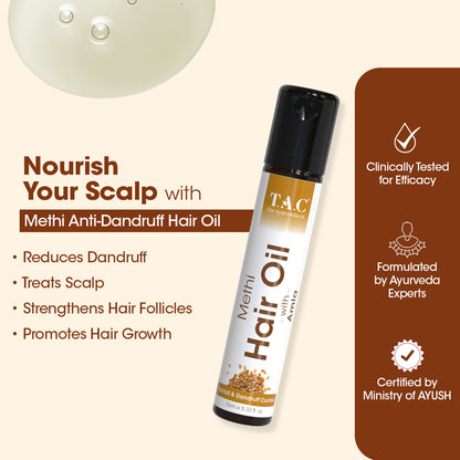 Methi Hair Oil With Amla Sampler 10ml