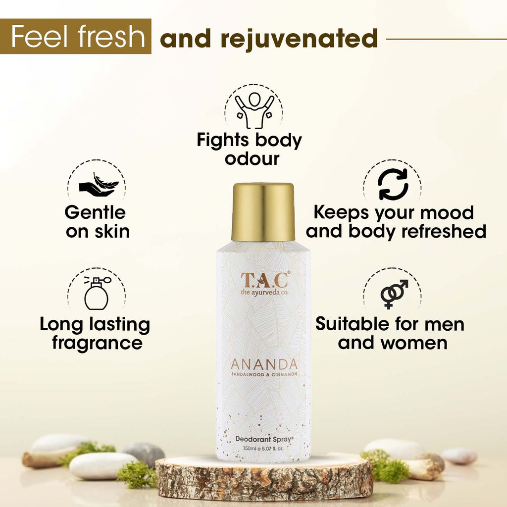 Buy Ananda Fruit & Spice Deodorant Spray Online at T.A.C.