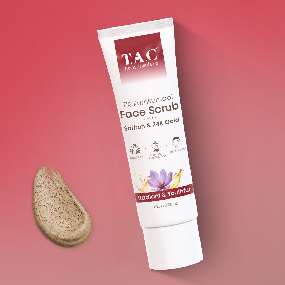 

Kumkumadi Face Scrub 10gm