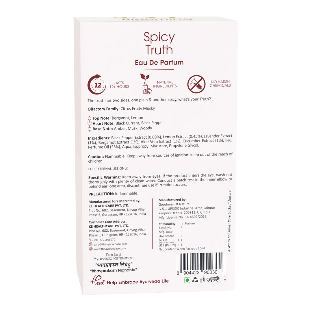 Spicy Truth Perfume