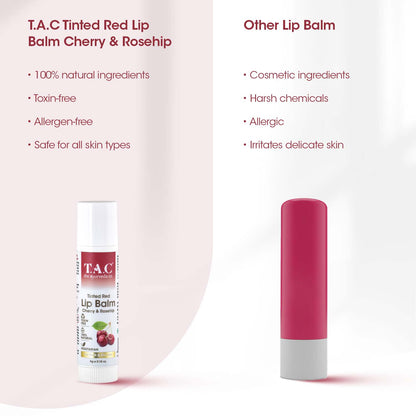 Tinted Red Lip Balm
