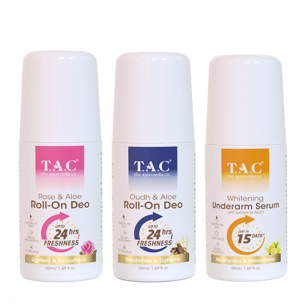 Underarm Roll-on Deo (Pack of 3)