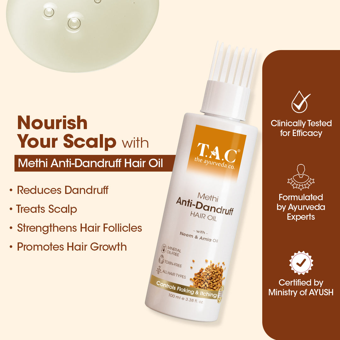 Methi Anti-Dandruff Hair Oil