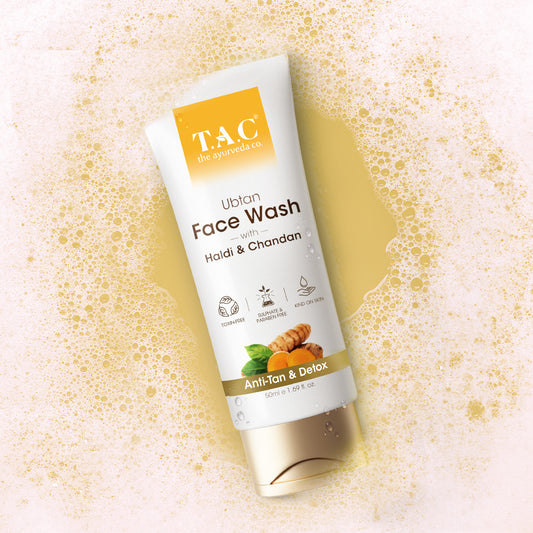 Ubtan Face Wash with Haldi & Chandan, 50ml