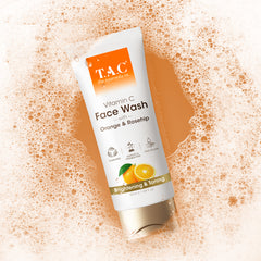 Vitamin C Face Wash with Orange & Rosehip, 50ml