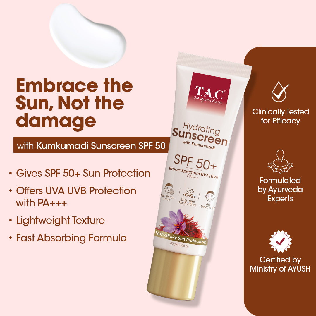 Kumkumadi Sunscreen SPF 50+ 30g