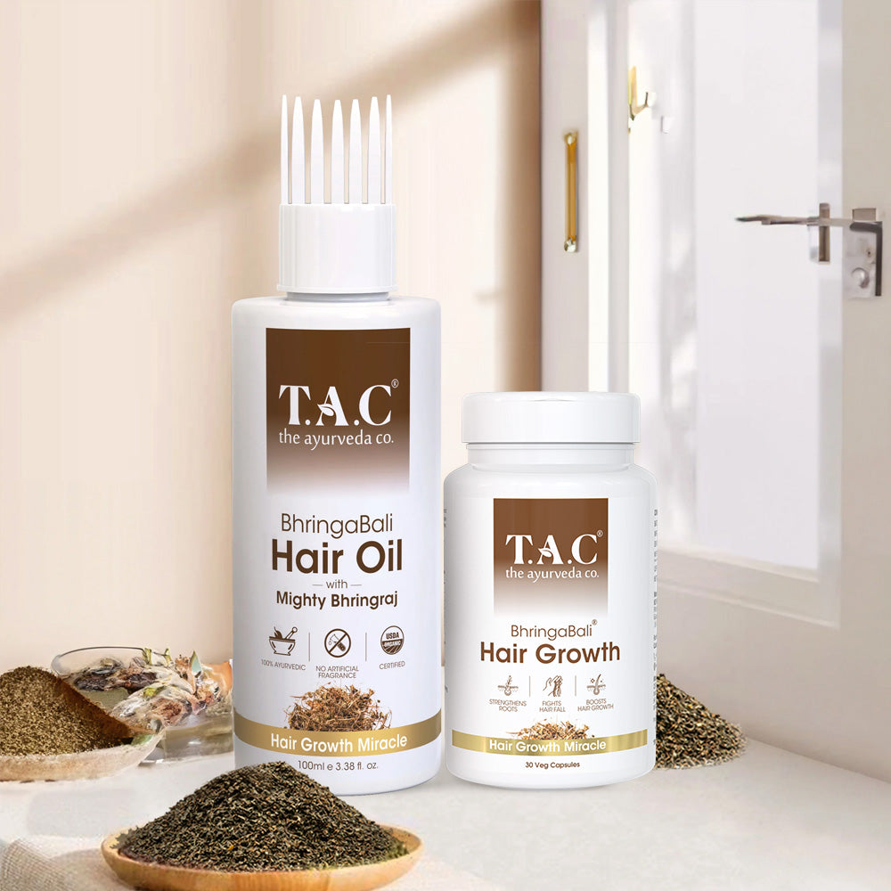 

Hair Care Combo with Mighty Bhringraj