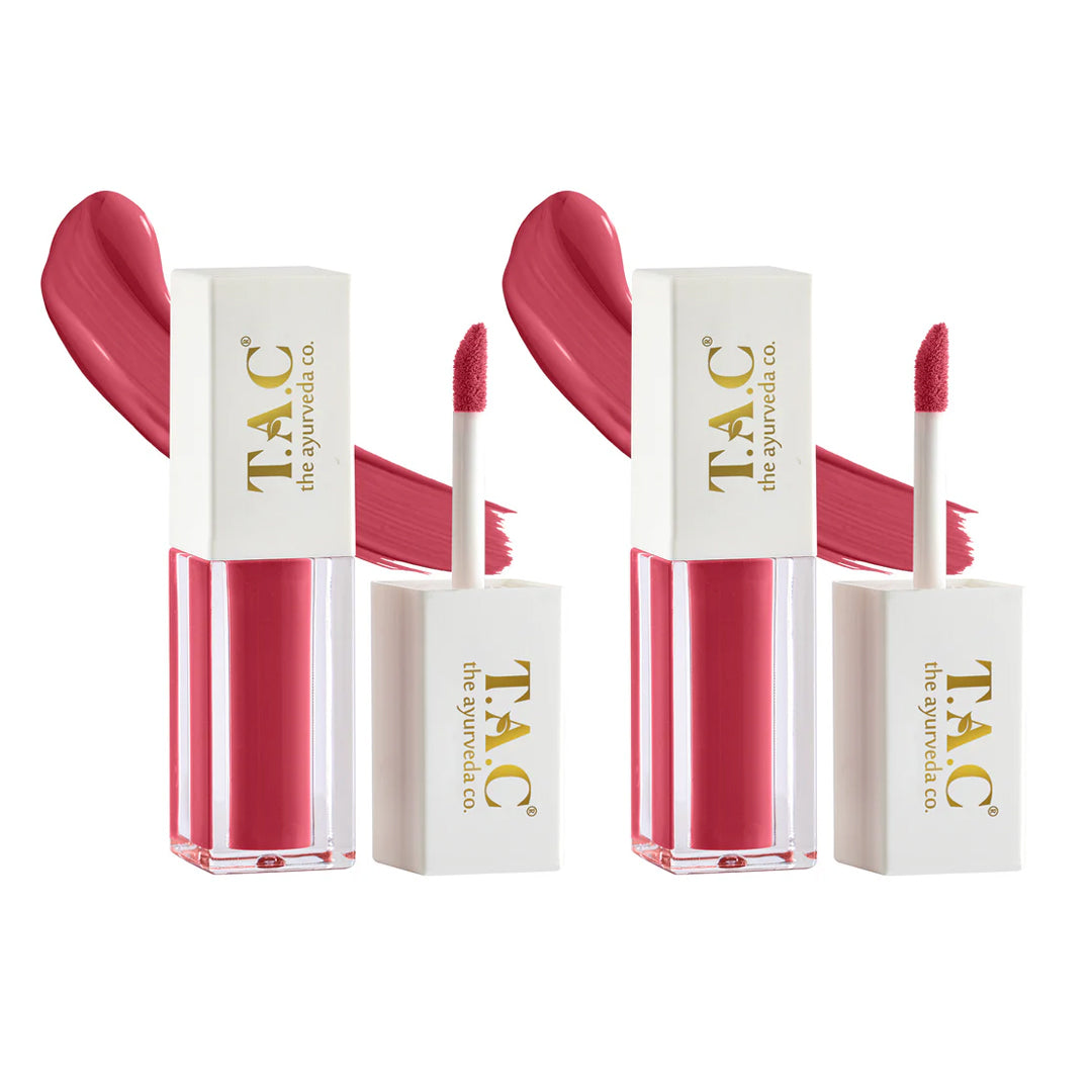 Catchy Coral Liquid Lipstick (Pack of 2)