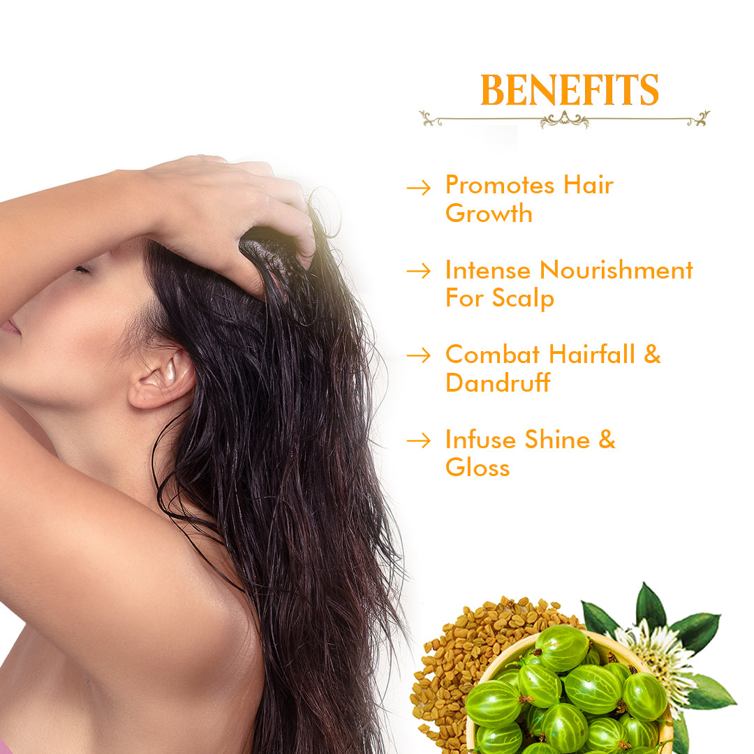 Methi, Bhringraj & Amla Hair Care Range Gift Set